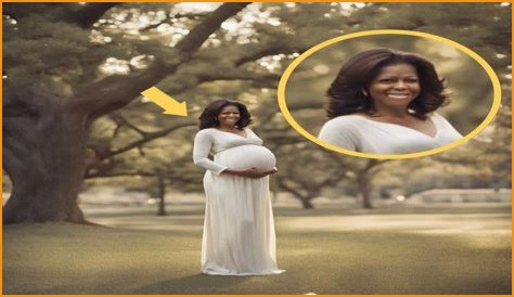 Is There A Picture Of Michelle Obama Pregnant?